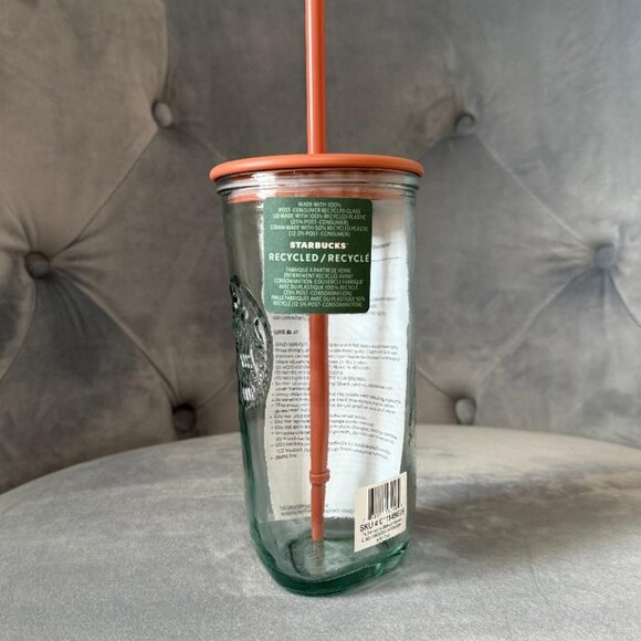 Starbucks 100% Recycled Glass Cold Cup, 16 Oz/473ML NWT - Picture 2 of 5